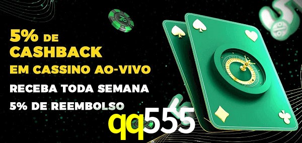 Promoções do cassino ao Vivo qq555